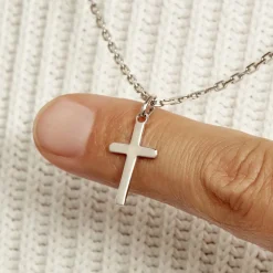 Pendentif Tifene Argent Blanc