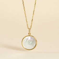 Pendentif Ultane Or Jaune Nacre