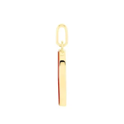 Pendentif Ultane Or Jaune Corail