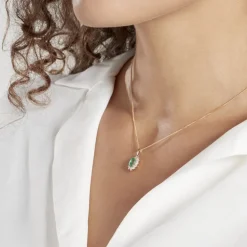 Pendentif Vladimir Or Jaune Rubis Diamants