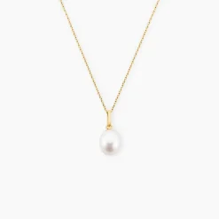 Pendentif Yoela Or Jaune Perle De Culture