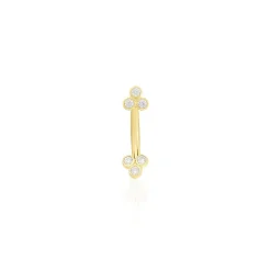 Piercing Brigid Or Jaune Oxyde De Zirconium