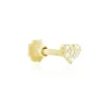 Piercing D'oreille Or Jaune Adasonia Oxydes De Zirconium