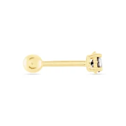 Piercing Joanina Or Jaune Oxyde De Zirconium