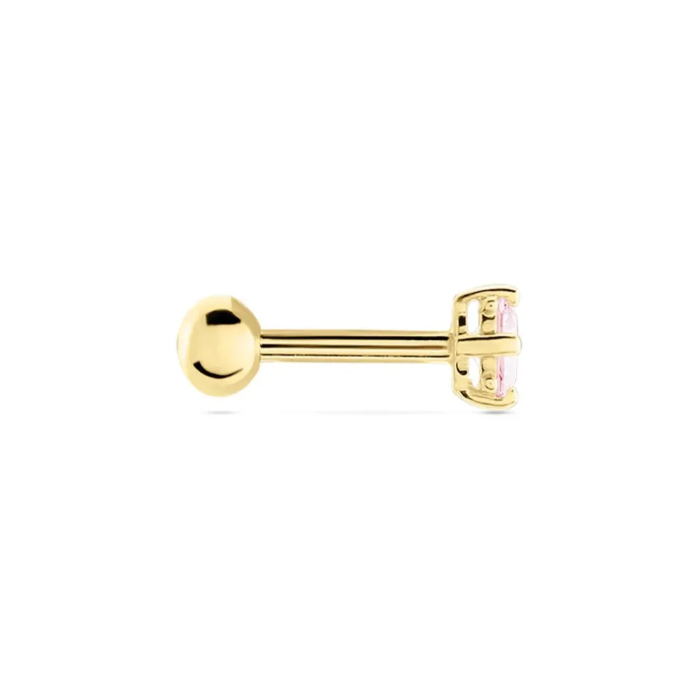Piercing Joanina Or Jaune Oxyde De Zirconium