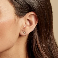 Piercing Maanta Acier Jaune Oxyde De Zirconium