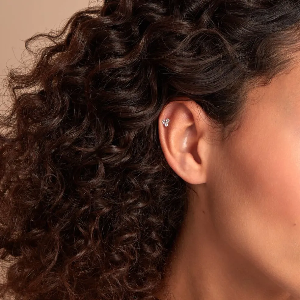 Piercing Nakato Or Jaune Oxyde De Zirconium