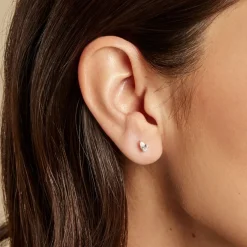 Piercing Stilla Titane Doré Oxyde De Zirconium