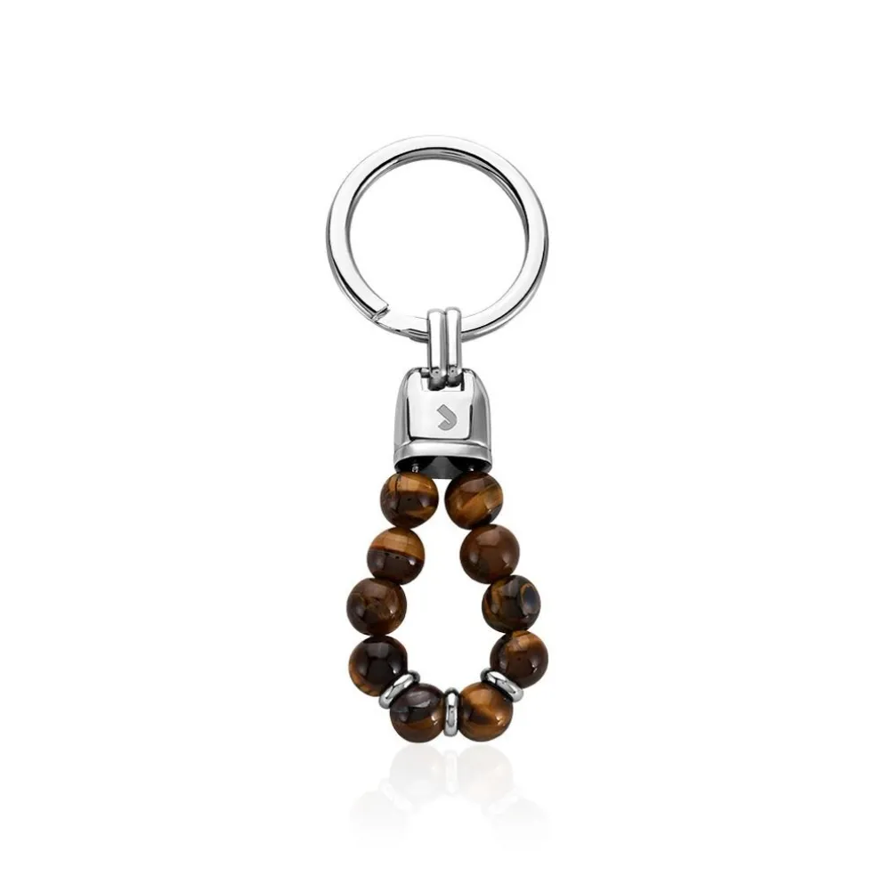 Porte Clefs Jourdan Acier Gris
