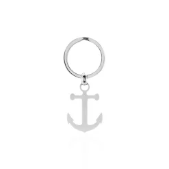 Porte Clefs Pamelia Acier Blanc