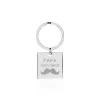 Porte Clefs Pandore Acier Blanc