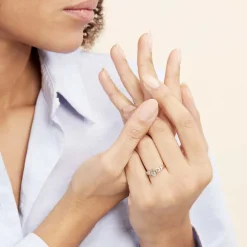 Solitaire Laetitienne Or Jaune Topaze Oxydes